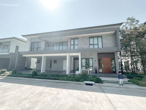 P0155 The City Bangna | บ้านเดี่ยวตกแต่งครบ พร้อมเข้าอยู่ ใกล้ Mega Bangna