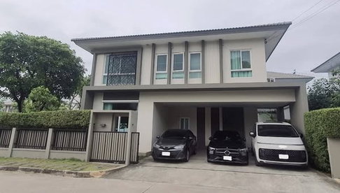 House for rent Casa Ville Donmuang-Songprapa, ready to move in. If interested, contact Line @goodmanpro or call 0999029192.
