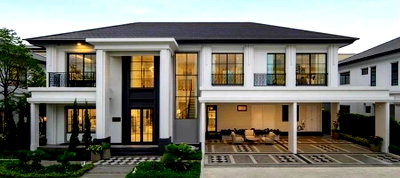 Houses for rent : 🏡 Luxury detached house for rent, Setthasiri Bangna - Suvarnabhumi project ✔️5 bedrooms, 6 bathrooms 🔐𝗖𝗼𝗱𝗲 : #OL2304_101