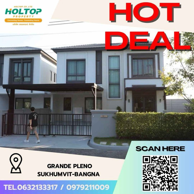 Houses for rent : #Z3399💥 281168 🔥House for rent: Grande Pleno Sukhumvit-Bangna