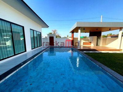 Houses for sale Rubberland : 🏡 Great Time Pool Villa – Newly Built Luxury Home near Mabprachan Reservoir