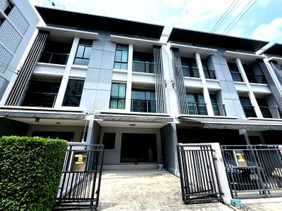 ทาวน์โฮม ถนนเรวดี : Call : 091-060-1637 บ้านกลางเมือง รัตนาธิเบศร์ ขายทาวน์โฮม 3 ชั้น หน้ากว้าง 5 เมตร 18.1 ตารางวา 3 ห้องนอน 3 ห้องน้ำ ใกล้ MRT แยกนนทบุรี 1
