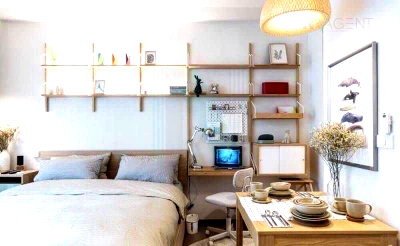 คอนโดให้เช่า : 📣Nice room!📣 ให้เช่าคอนโด พาร์ค 24 อาคาร 2 ชั้น 8 สตูดิโอ ขนาด 28.00 ตรม ใกล้ Emporium