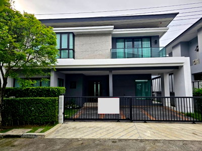 บ้านเดี่ยวให้เช่า : #A124344 ✅ 6/8/68  ให้เช่าบ้านเดี่ยว The City Maha Chesadabodindranusorn Bridge📲📢สอบถาม ld line @condoboy