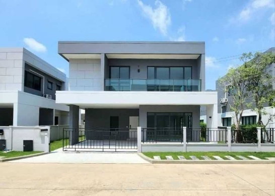 Houses for sale : 💥SL-8461💥Single-family home for sale with tenant, Centro Bangna project, with furniture and appliances 👉 Add Line @luxeliving