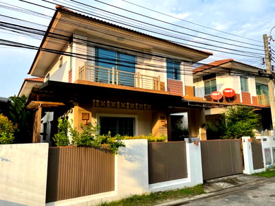 บ้านแฝดให้เช่า : #A124352 ✅ 7/8/68  ให้เช่าบ้านแฝด Atoll Maldives Palms (Bangna - Wongwaen)   📲📢สอบถาม ld line @condoboy