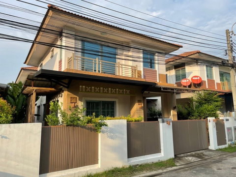 #A124352 ✅ 7/8/68 ให้เช่าบ้านแฝด Atoll Maldives Palms (Bangna - Wongwaen) 📲📢สอบถาม ld line @condoboy