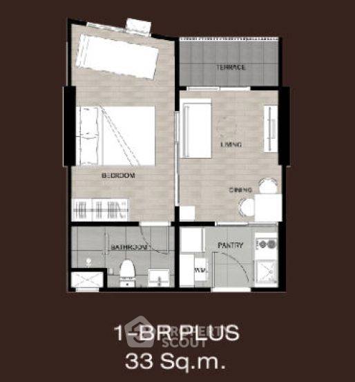 รูป คอนโด 1 ห้องนอน ที่ Niche Mono Bangpo ชั้น 31 ใกล้ MRT บางโพ 90 ม. (ID 1406550) - รูปที่ 8/8