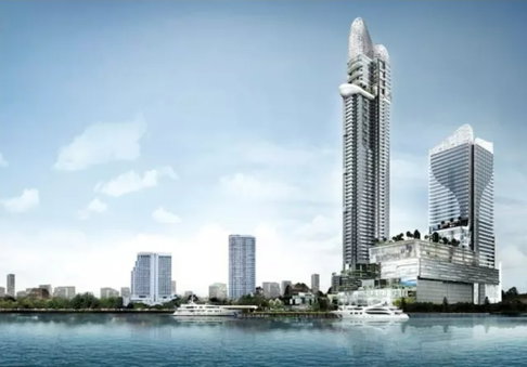 ขาย Penthouse Canapaya Residences ชั้น 42-43 เนื้อที่ 73.87 ตารางเมตร 1 ห้องนอน 2 ห้องน้ำ ราคา 18.5 ลบ.*