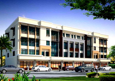 Home office for rent Bangna Commercial College : New home office bangna km4 mrtyellow commercial townhome townhouse