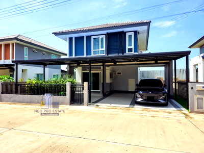 บ้านเดี่ยว วิทยาลัยพยาบาลบรมราชชนนี ขอนแก่น : บ้านเดี่ยว 2 ชั้น 3ห้องนอน 3ห้องน้ำ สภาพดี พร้อมเฟอร์นิเจอร์ – หมู่บ้านอณาสิริ มะลิวัลย์ ขอนแก่น