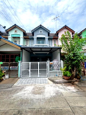 ทาวน์โฮม บางบัวทอง นนทบุรี : 🏡 ทาวน์เฮ้าส์รีโนเวทใหม่ พร้อมอยู่ ใกล้รถไฟฟ้าสายสีม่วง! 💛❤️หมู่บ้านลุมพินี บางบัวทอง ถนนกาญจนาภิเษก 