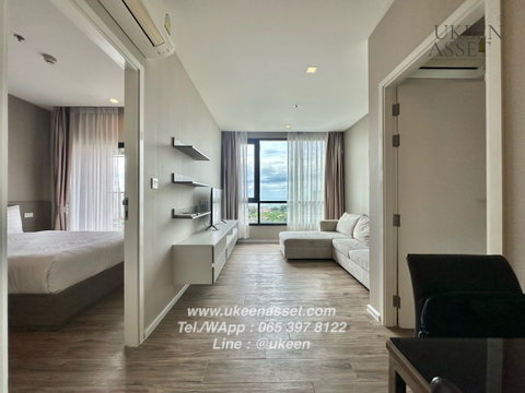 UK01-334 ให้เช่าคอนโด KnightsBridge The Ocean Sriracha คอนโดหรูติดทะเลศรีราชา 2 ห้องนอน 57 ตร.ม. 20,000 บาท/เดือน