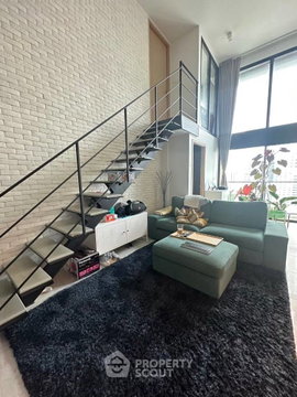 ชั้นสูง ห้องสองห้องนอน The Lofts Silom ใกล้ BTS สุรศักดิ์ (ID 1813971)