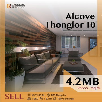🩵 Alcove Thonglor 10 🩵,Luxury Condo in the Heart of Thonglor near BTS Thong lo