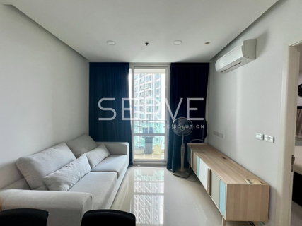 1 Bed Large Room City View Fully furnished Good Location Close to MRT Phra Ram 9 600 m. @ T.C. Green