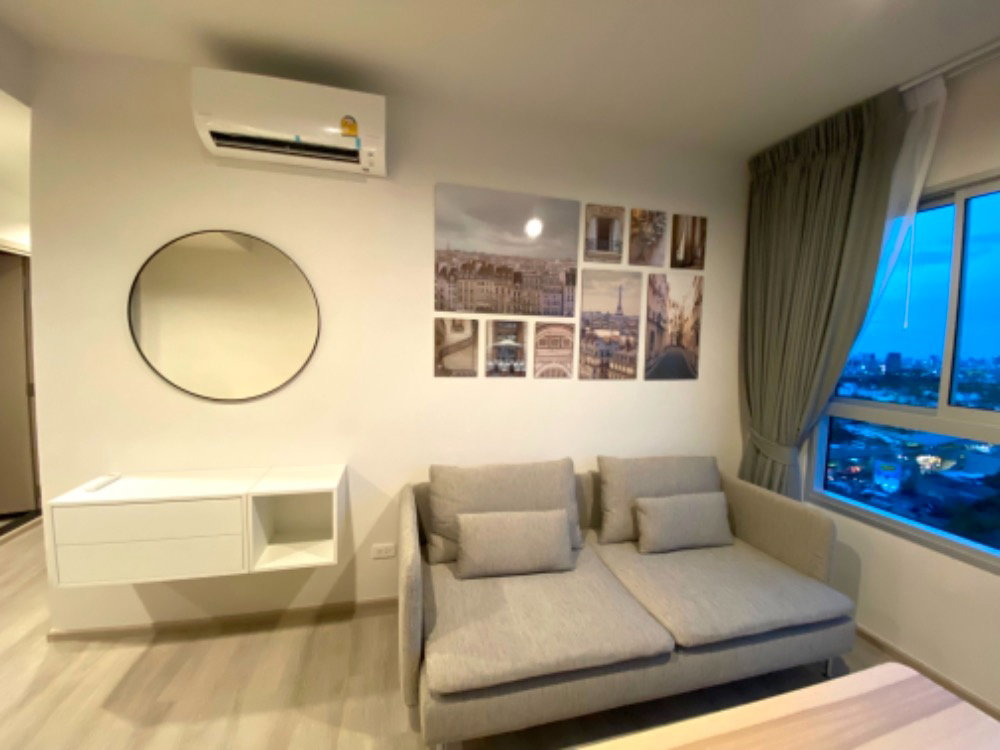 รูป Ideo Charan 70 Riverview【𝐑𝐄𝐍𝐓】🔥โทนสีอบอุ่น ผสมความโมเดิร์น ให้ทุกมุมสวยมีสไตล์🔥 ติดต่อไลน์ไอดี: @hacondo - รูปที่ 6/10