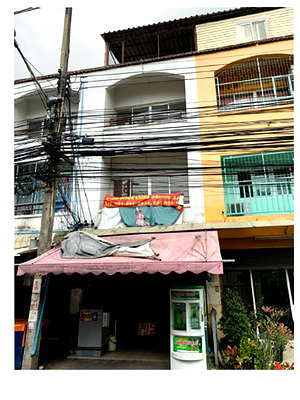 อาคารพาณิชย์ วิทยาลัยการสาธารณสุขสิรินธรชลบุรี : อาคารพาณิชย์ 21 ตร.วา ตึกน้ำ อำเภอเมืองชลบุรี จังหวัดชลบุรี 2.8M