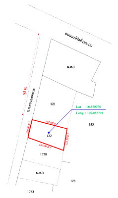 ขายโรงงาน : โกดัง 719 ตร.วา ไม่มี อำเภอชุมแพ จังหวัดขอนแก่น 4M