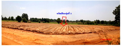 ที่ดิน ขอนแก่น : ที่ดินเปล่า 6500 ตร.วา อำเภอเมืองขอนแก่น จังหวัดขอนแก่น 3.6M