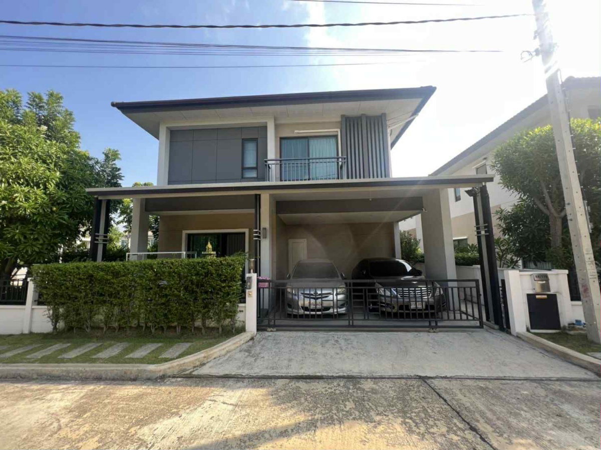 รูป ขายบ้านเดี่ยว หมู่บ้านเซนโทร เวสเกต (Centro Westgate) บางบัวทอง-นนทบุรี 3 นอน 3 น้ำ ราคา 4.99 - รูปที่ 1/14