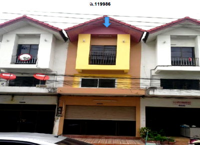 Shophouses for sale Kasetsart University Si Racha Campus : SHOP HOUSE 18.7 Sq.w. Si Racha Chonburi for 1.8M