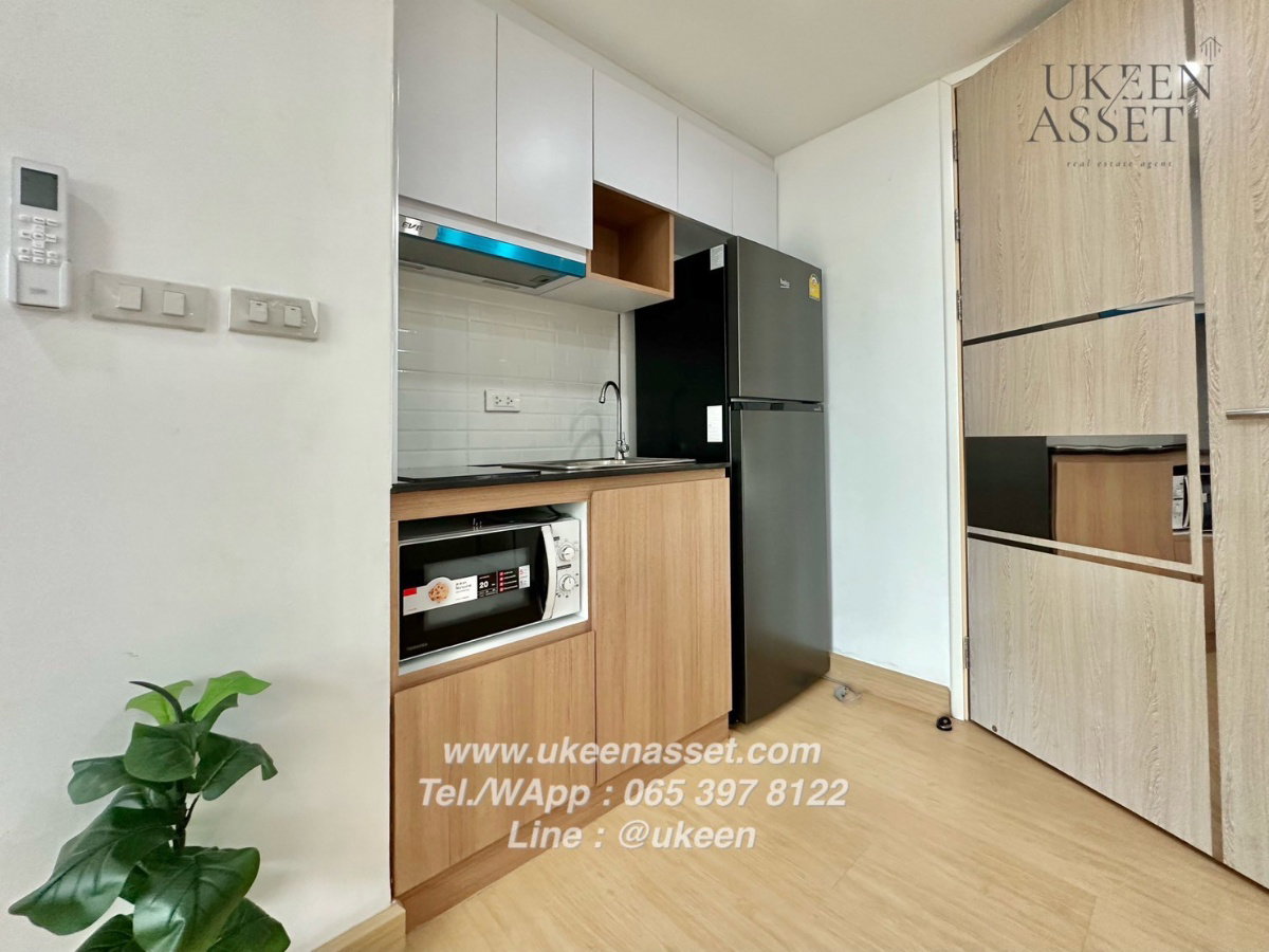 รูป UK01-339ให้เช่า เดอะ เนียร์ เรสซิเดนซ์ ศรีราชา ใกล้ รพ.สมเด็จ 1 นอน | 35 Sqm. เพียง 8,000 บาท/เดือน - รูปที่ 10/12