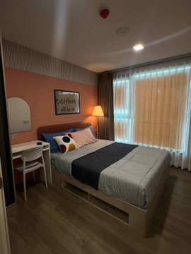 UK06-038 🏙 Kave Universe Bangsaen for rent! New room, fully furnished 💰 Price only 12,000 baht/month