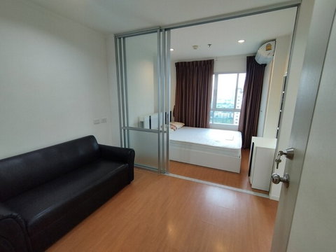 💥💥ขายห้องพร้อมผู้เช่า!! Lumpini Park รัตนาธิเบศร์ 1BED 23 ตร.ม.ตึก B ชั้น 24 ติดรถไฟฟ้า MRT บางกระสอ แต่งครบ สอบถาม LINE ID: @atfirm💥💥
