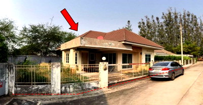 บ้านเดี่ยว ศาลหลักเมืองจังหวัดอุดรธานี : บ้านเดี่ยว 109.6 ตร.วา สิทธารมย์ อำเภอเมืองอุดรธานี จังหวัดอุดรธานี 2.5M