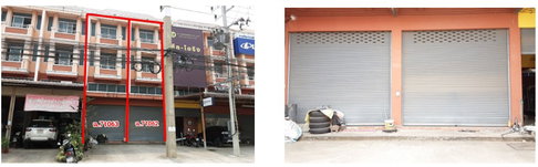 อาคารพาณิชย์ 52 ตร.วา อำเภอบางปะอิน จังหวัดพระนครศรีอยุธยา 7.3M