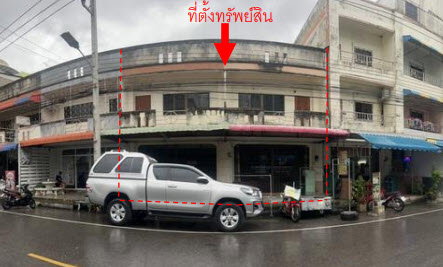 ตึกแถว 55 ตร.วา บ.6, 8 อำเภอสะเดา จังหวัดสงขลา 5.4M