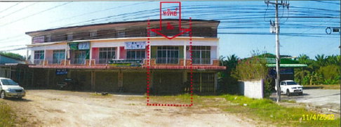 ตึกแถว 55 ตร.วา ม.10 อาคารพาณิชย์ติดถนนสายลำทับ-กะปาง อำเภอลำทับ จังหวัดกระบี่ 1.4M
