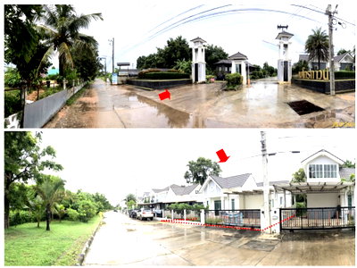 บ้านเดี่ยว ถนนเลี่ยงเมืองอุบลราชธานี : บ้านเดี่ยว 75.8 ตร.วา เมโทรทาวน์ อำเภอวารินชำราบ จังหวัดอุบลราชธานี 2.2M