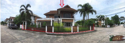 บ้านเดี่ยว 89.2 ตร.วา วิวไม้ 3 อำเภอศรีราชา จังหวัดชลบุรี 4M