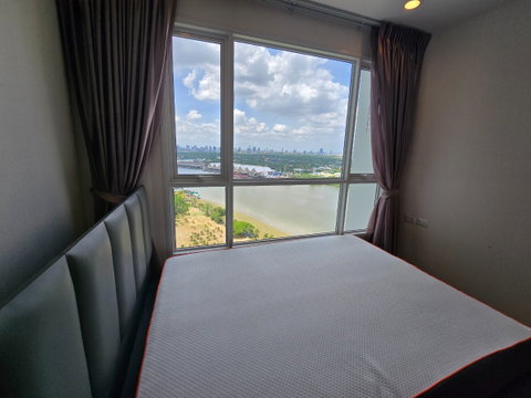  ให้เช่าคอนโดวิวแม่น้ำ 3 ห้องนอน Supalai Riva Grande Rama3 MRG5882