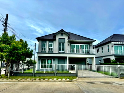 Houses for rent Samut Prakarn : House for rent Grand Sivarom Sukhumvit Bang Pu, ready to move in. If interested, contact Line @goodmanpro or call 0999029192.