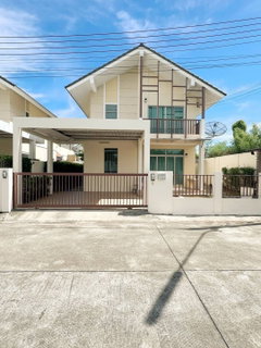 รูปภาพ UK06-077 🏡 บ้านเดี่ยวให้เช่าในหมู่บ้านแมกโนลีย์ 📍ติดถนนใหญ่ เดินทางสะดวก 💰 ราคาเช่าเพียง 25,000 บาท/เดือน