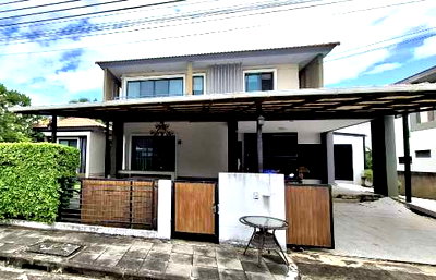 ขายบ้านเดี่ยว : ขายบ้านเดี่ยว มบ.ฮาบิเทีย พาร์ค เทียนทะเล 28 - 106 ตรว. หลังมุมราคาพิเศษ