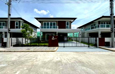 บ้านเดี่ยว ถนนรังสิต-นครนายก : ขายบ้านเดี่ยว สไตล์ Modern 3 นอน ปทุมธานี คลอง 7 บ้านใหม่ 50 ตรว 2 ชั้น