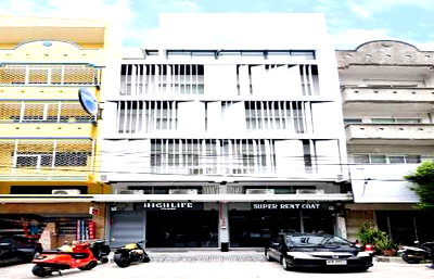 Shophouses for rent Nonthaburi : Commercial building for rent, Suetrong Village, Rattanathibet Road, outbound, 750 sq m, 49 sq wa