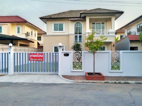 ขายถูก บ้านเดี่ยวติดถนนใหญ่ ขนาด 58.5 ตรว. เค.ซี. พาร์ควิลล์ 3 (K.C. PARKVILLE 3) | #TPI-2310