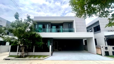 Houses for rent Samut Prakarn : 💥CP-8298💥For rent: 2-storey detached house, Centro Bangna project 👉 Add Line @expertcondo