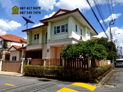 บ้านเดี่ยว ถนนพุทธมณฑล สาย 3 : ขายด่วนบ้าน 2 ชั้น หลังหัวมุม 67.5 ตรว. ถ.ศาลาธรรมสพน์ 20 ม.จิตรนารา ลัดออกบรมราชชนนีได้ ใกล้วงแหวนกาญจนาฯ ราคาไม่แพง