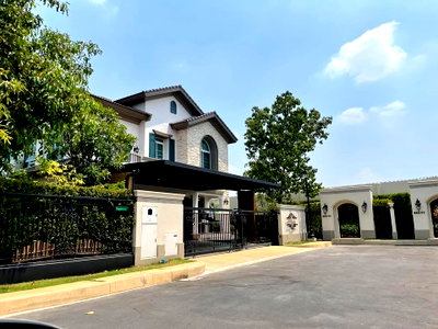 บ้านเดี่ยวให้เช่า : #A124561 ✅ 21/8/68  ให้เช่าบ้านเดี่ยว Nantawan Ramintra-Paholyothin 50  📲📢สอบถาม ld line @condoboy