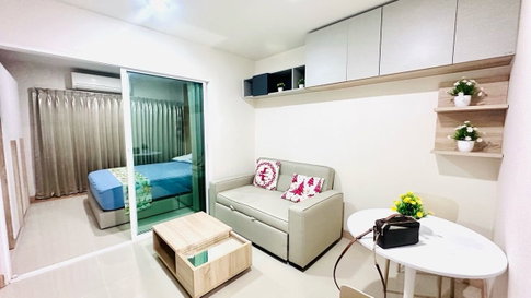 Metro​ park​ sathorn  ชั้น​ 3  ขนาด​ 30.24 ตารางเมตร  1​ ห้องนอน​ 1​ ห้องน้ำ