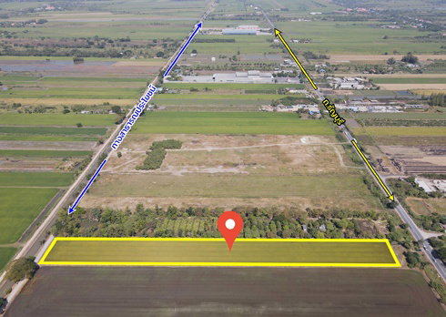 รูป ขายที่ดิน ติดถนน ธัญบุรี-วังน้อย คลองหลวง ปทุมธานี 8 ไร่, 3 งาน, 22 ตร.ว. - รูปที่ 7/13