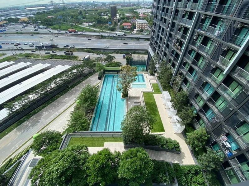 รูป ให้เช่า เอ สเปซ เมกะบางนา 1 เลขที่ 98/335 (วิวสระว่ายน้ำ) - รูปที่ 5/7