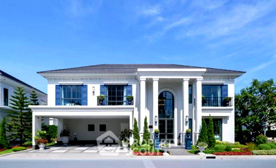 บ้านเดี่ยว มาร์เก็ต วิลเลจ สุวรรณภูมิ : บ้านเดี่ยว 5 ห้องนอน ขายใน แสนสิริ บางนา กม.10 พื้นที่ 377 ตร.ม. (ID 2010673)