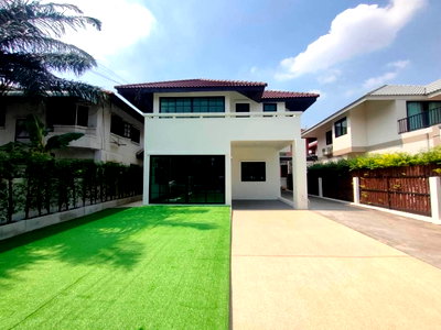บ้านเดี่ยว กรุงเทพมหานคร : ขายบ้านเดี่ยว มบ.ชมเพลิน บางแค (ซ.มบ.เศณษฐกิจ60) 3ห้องนอน รีโนเวทใหม่กริ๊บ 【Line: Yosita828】